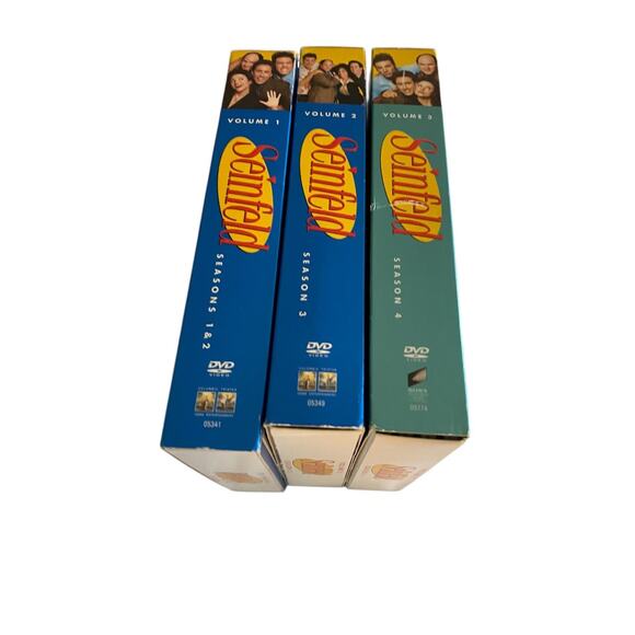 Seinfeld DVD Set Seasons 1 2 3 4 (1-4) Box Set TV Sitcom - Picture 2 of 6